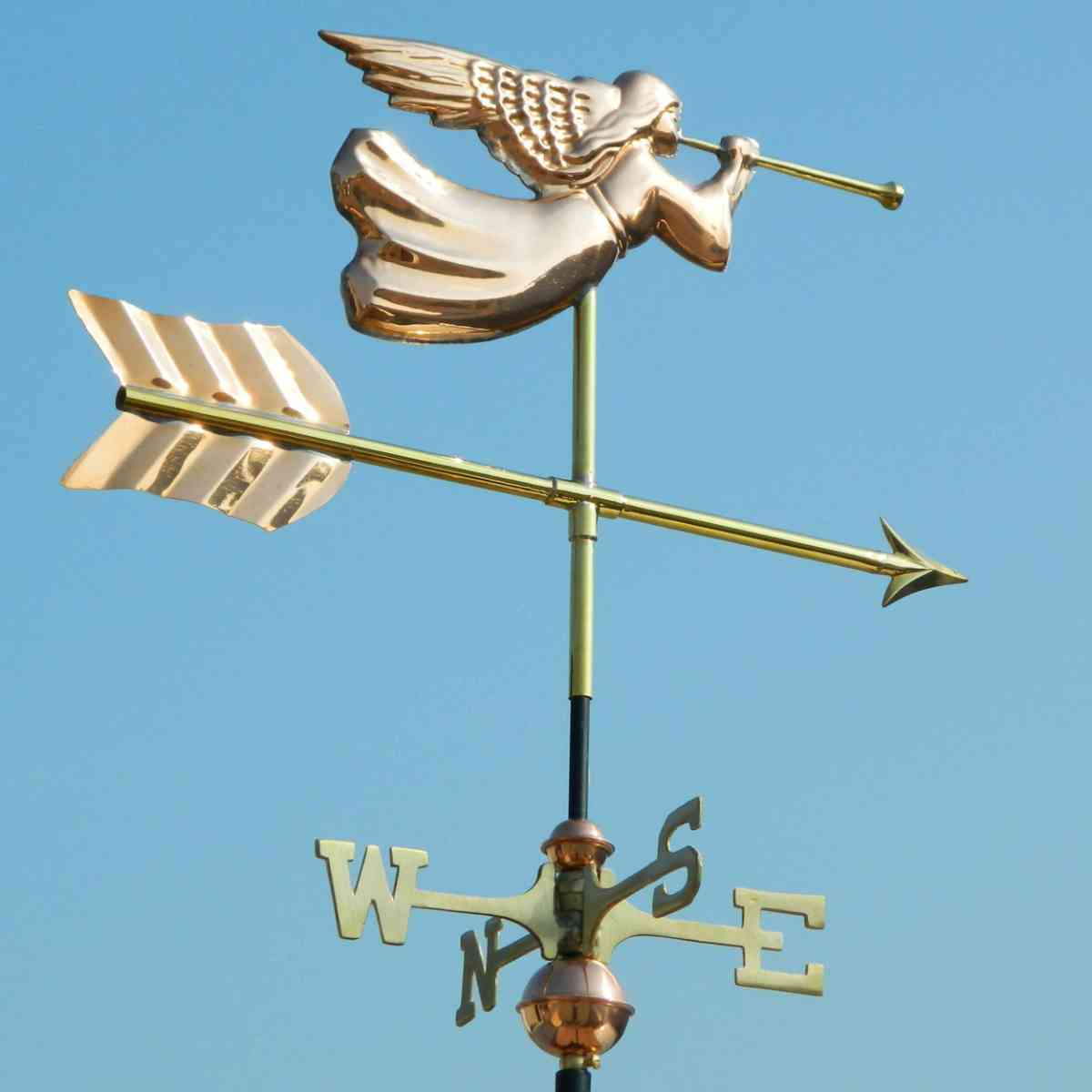 Copper Cherub Weathervane.jpg_1 Copper Cherub Weathervane